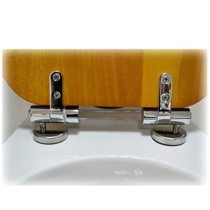 chrome toilet seat hinges