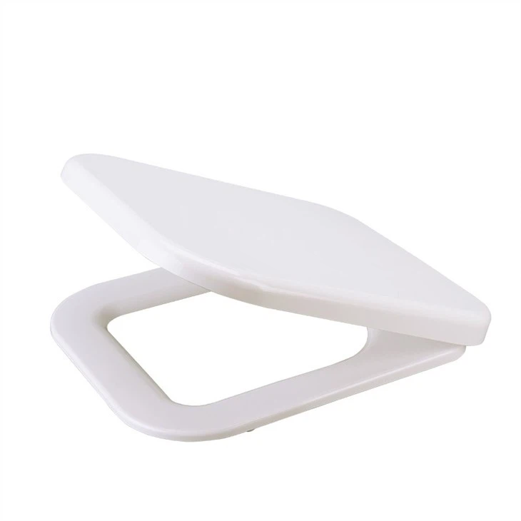 Square Soft Close Quick Release Toilet Seat