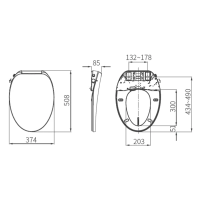Top Rated Bidet Toilet Seat size Top Rated Bidet Toilet Seat size